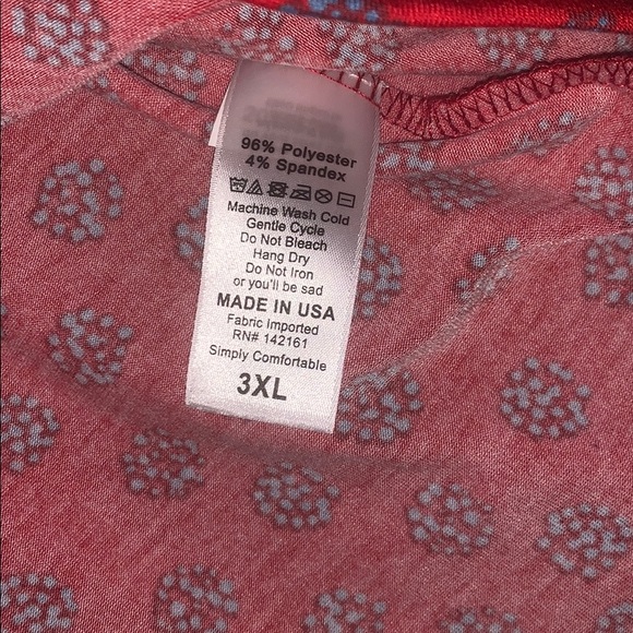 Lularoe Lynnae 3x - Picture 3 of 3